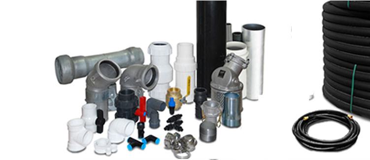 Drip irrigationPipe and fittings
